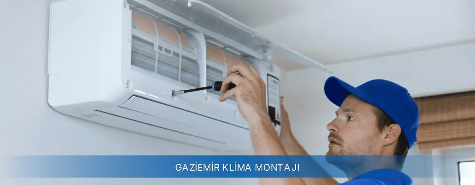 Gaziemir İlçemi AUX Klima Montajı